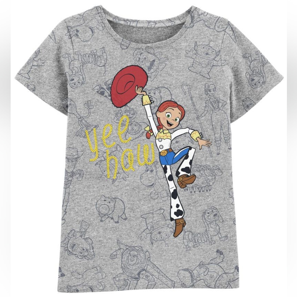 Disney Pixar Toy Story Jesse Yee Haw All Over Print T Shirt Size 5T